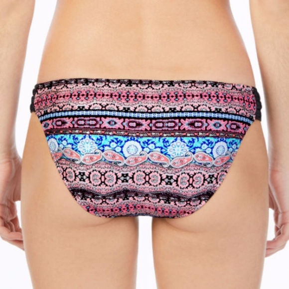 Arizona Floral Hipster Swimsuit Bottom-Juniors - Picture 2 of 4